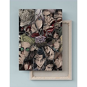 Quadro Decorativo Canvas Jujutsu Kaisen 01